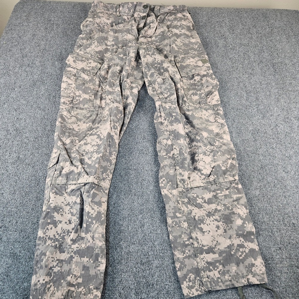 American Apparel US Army ACU Digital Camo Cargo Pants Flame Resistant Medium Reg